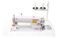 Máquina De Costura Reta Industrial Yamata Completa Com Mesa Cor Branco 127/220v